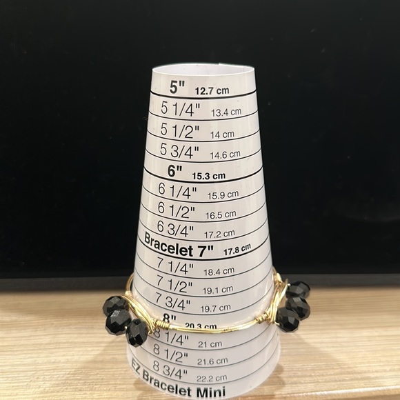 Copper wire-wrapped bangle - Picture 4 of 4